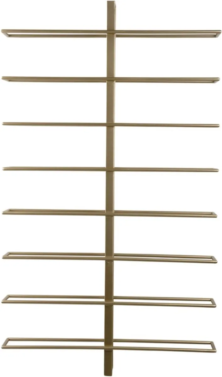 Present Time Wijnrek Dual PT4091GD - 16 Flessen - Goud