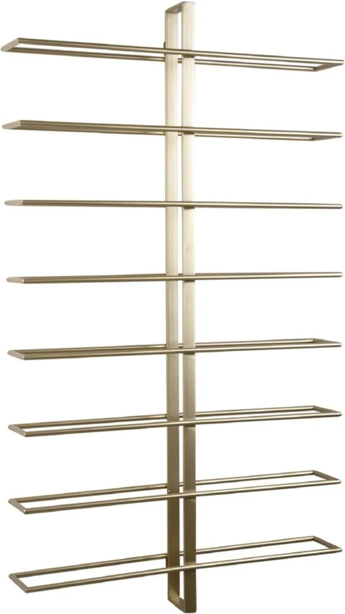 Present Time Wijnrek Dual PT4091GD - 16 Flessen - Goud