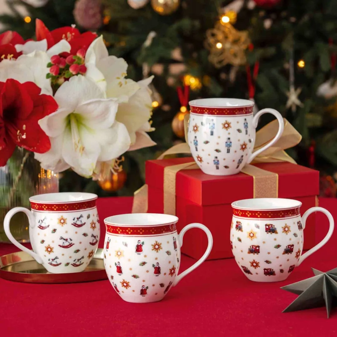 Villeroy & Boch Jubiläums-Becher Toy's Delight 1485858407 - 4 Stuks