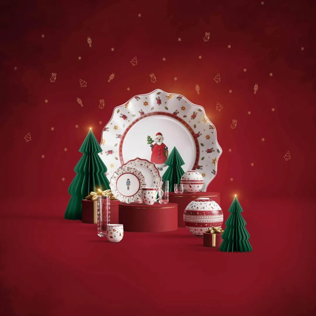 Villeroy & Boch Jubiläums-Becher Toy's Delight 1485858407 - 4 Stuks