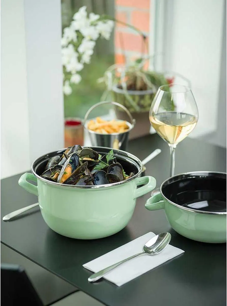 Cosy&Trendy Mosselpot 2,8L - 18cm Mint