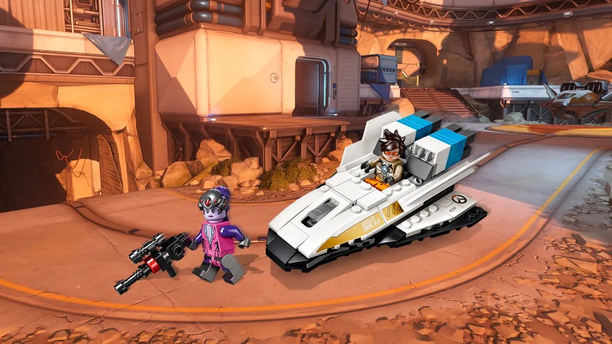 LEGO Overwatch Tracer vs. Widowmaker 75970 - 2 Minifiguren
