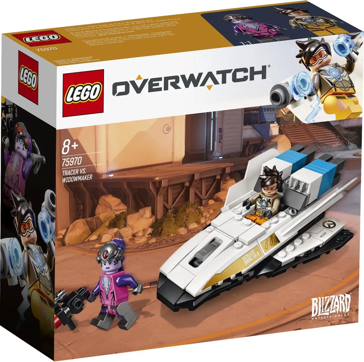 LEGO Overwatch Tracer vs. Widowmaker 75970