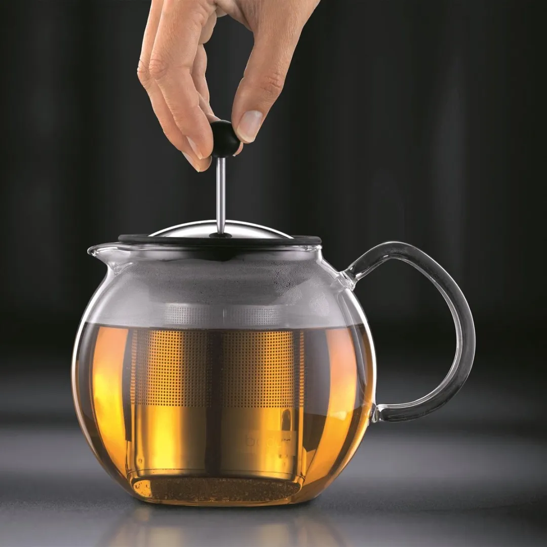 Bodum Assam Theepot 1L - Glas - 8 Kopjes