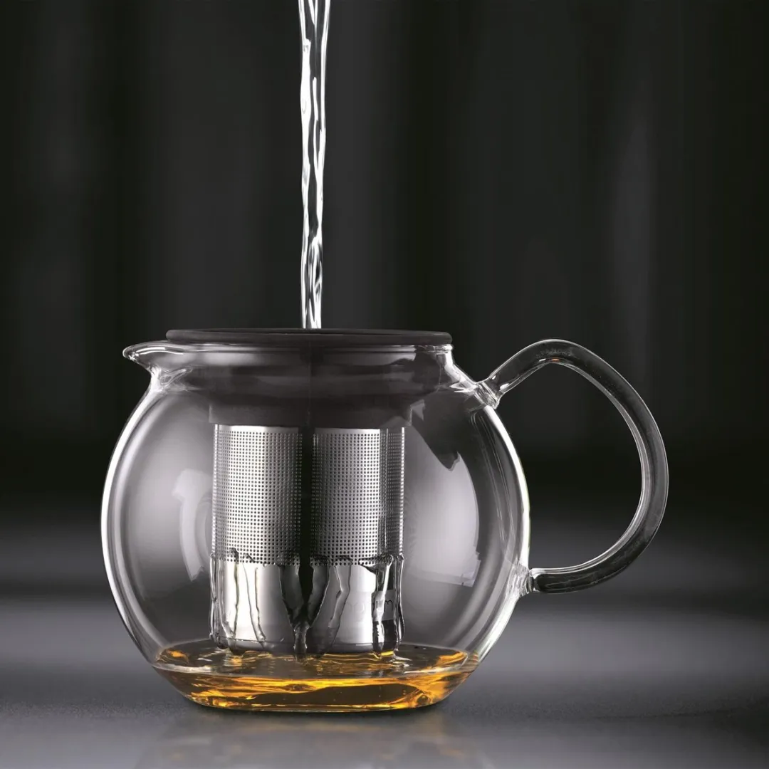 Bodum Assam Theepot 1L - Glas - 8 Kopjes