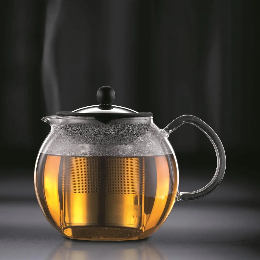 Bodum Assam Theepot 1L - Glas - 8 Kopjes
