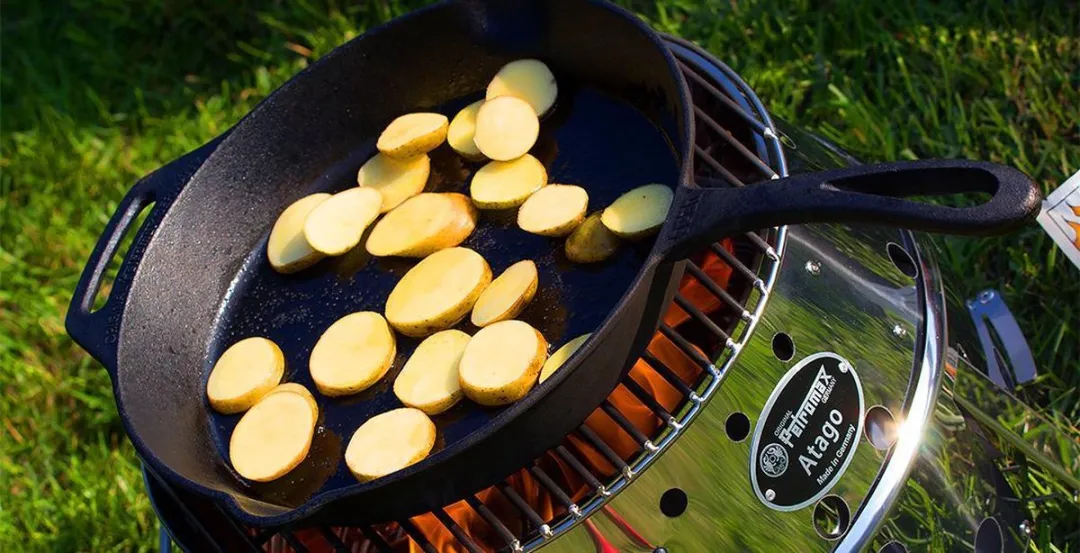 Petromax FP30-T Gietijzeren Skillet 28cm - Zwart