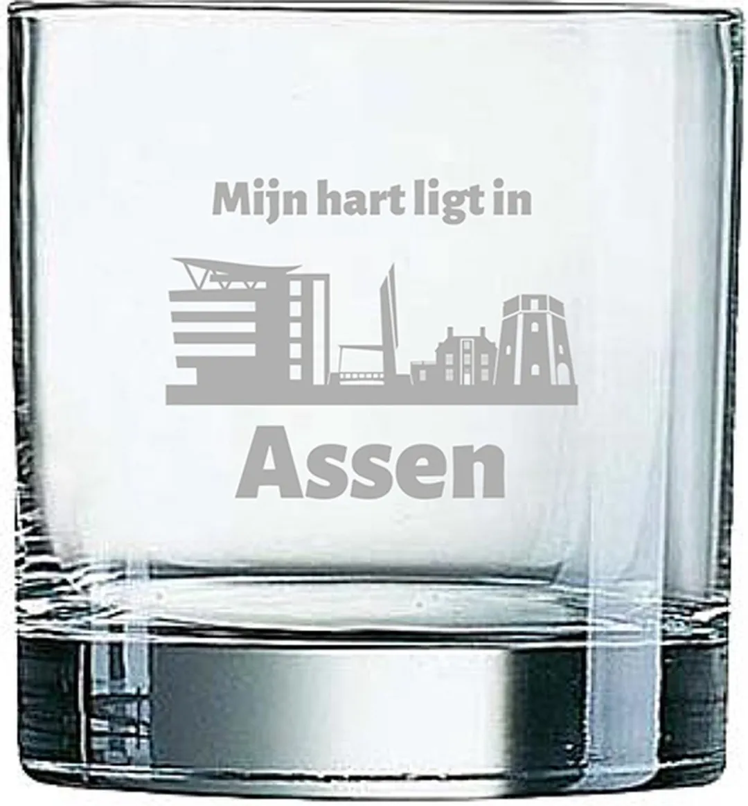 Arcoroc Gegraveerd Whiskeyglas 38cl
