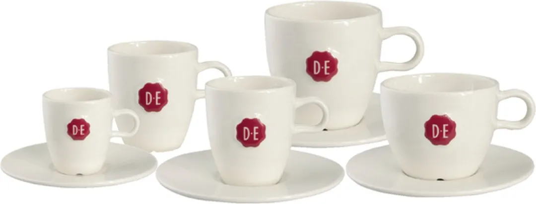 Kop douwe egberts cappuccino 180 ml 12 stuks