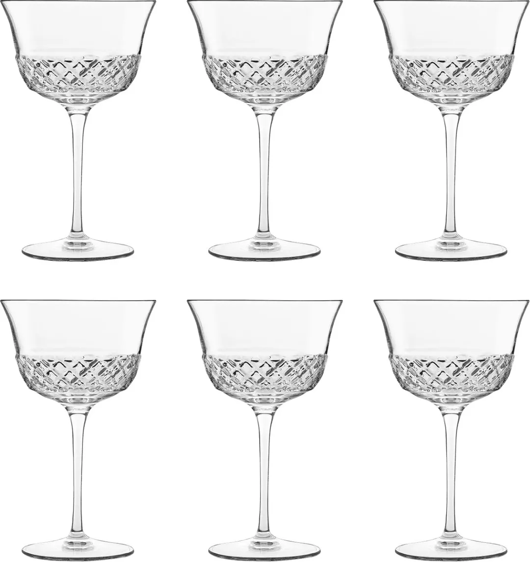 Luigi Bormioli Roma 1960 Cocktailglas 26cl - 6 Stuks