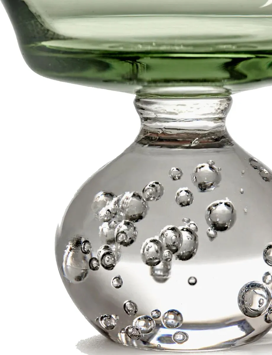 Serax Bela Silva Eternal Glas Op Voet M - Groen - 6 Stuks