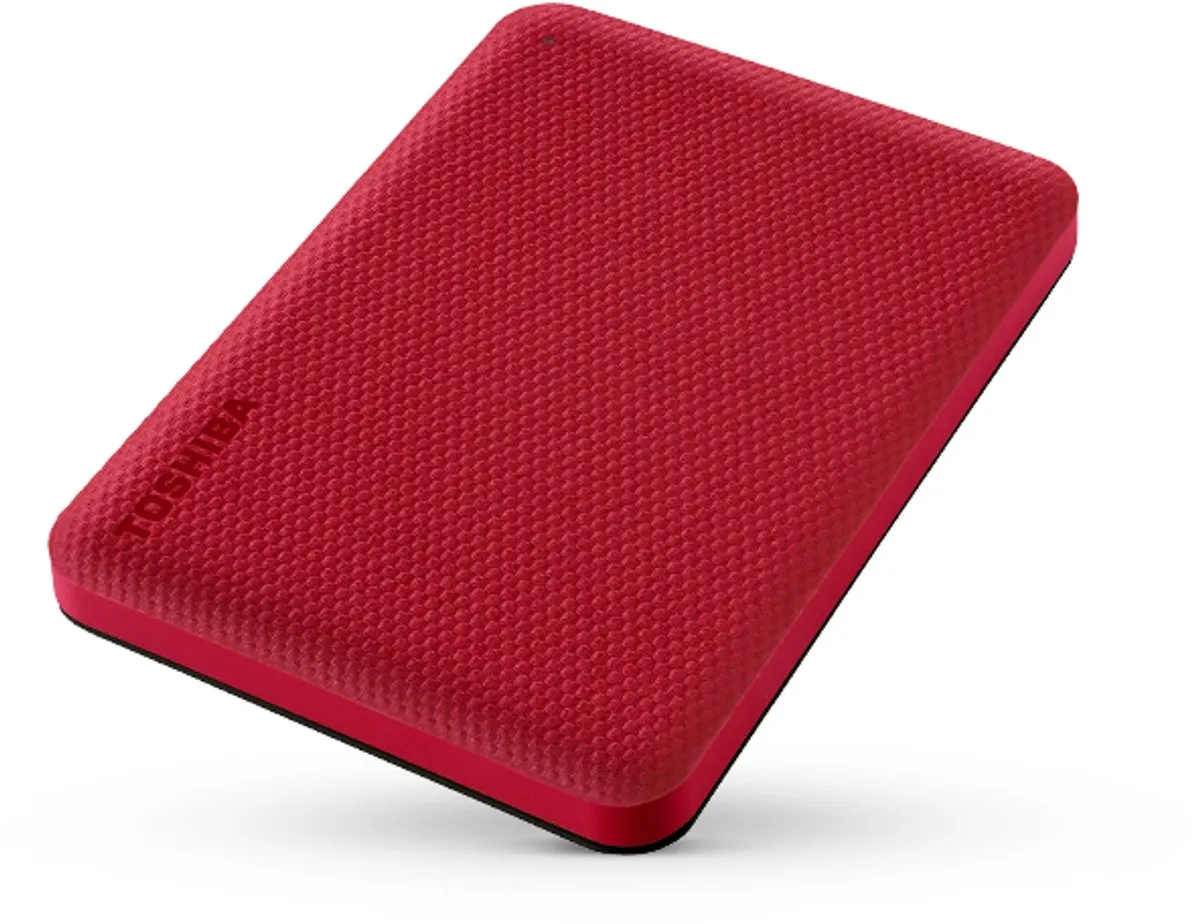 Toshiba Canvio Advance HDTCA40ER3CA Externe Harde Schijf 4TB - Rood