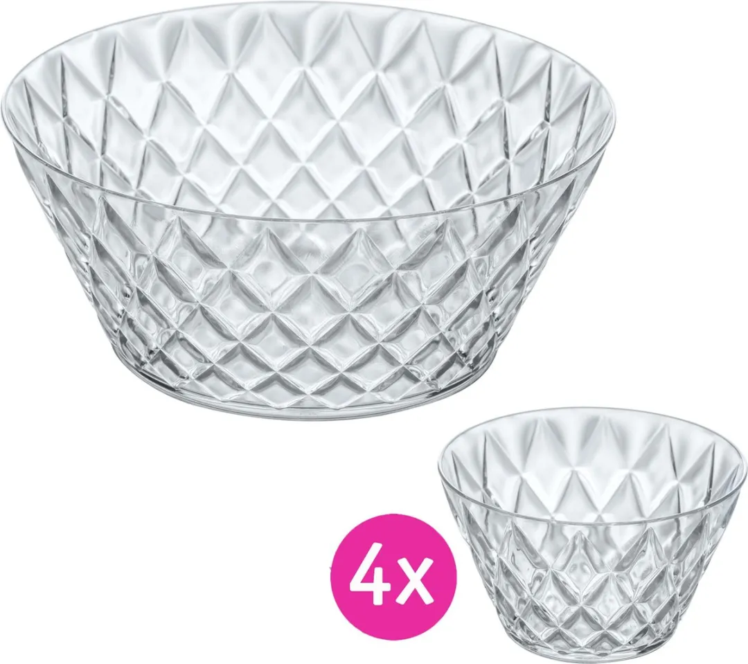 Koziol Crystal Saladbowl 350ml