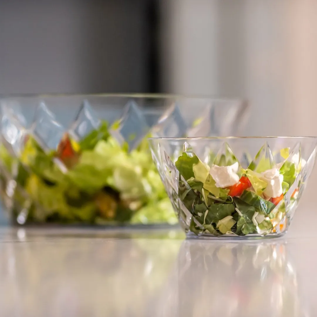 Koziol Crystal Saladbowl 350ml - 5 Stuks
