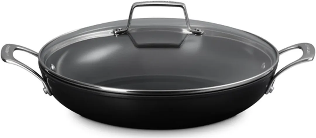 Le Creuset Essential Provençaalse Sauteuse 30cm - 3.7L - Zwart