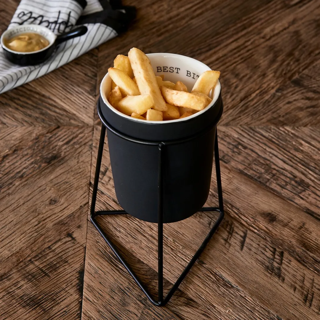 Riviera Maison Frietbakje 504210 - Zwart