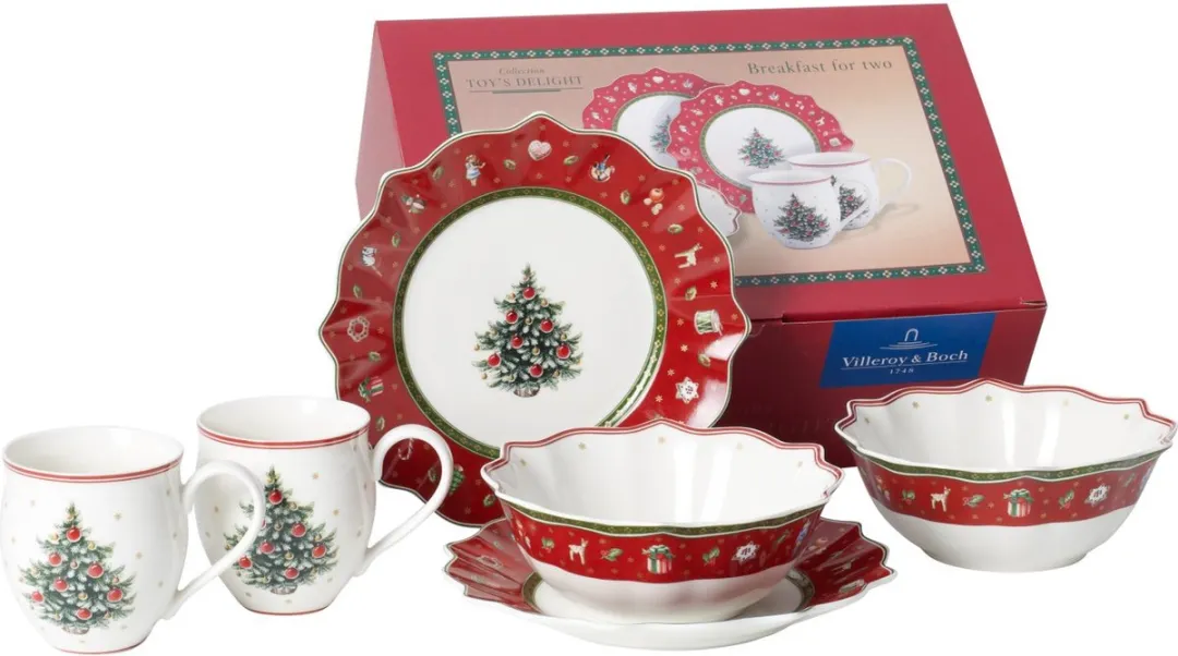 Villeroy & Boch Toy's Delight Ontbijtset 6-delig - Rood