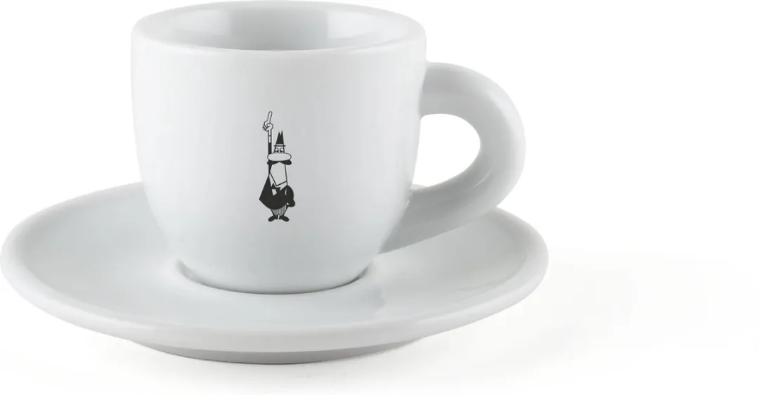 Bialetti Espressokop & Schotel 80ml