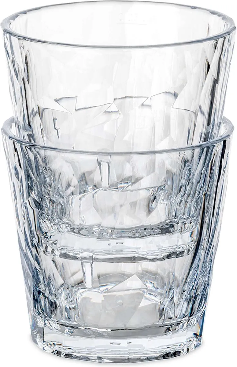 Koziol Club No.22 Superglas 250ml - Set van 2