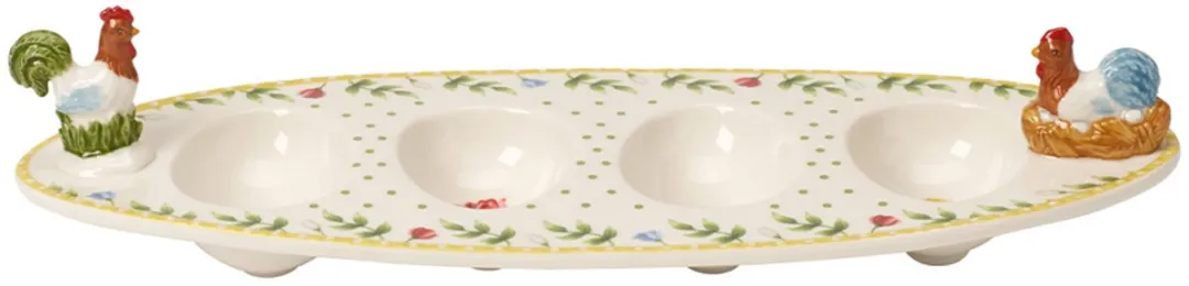 Villeroy & Boch Pasen Spring Awakening Ei Bootje Haan & Kip 31x12cm
