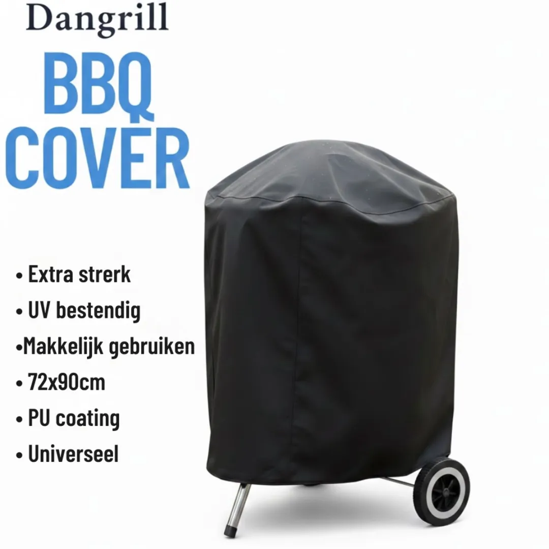 Weber BBQ Hoes Rond 72cm - Kettle/Kamado - Zwart