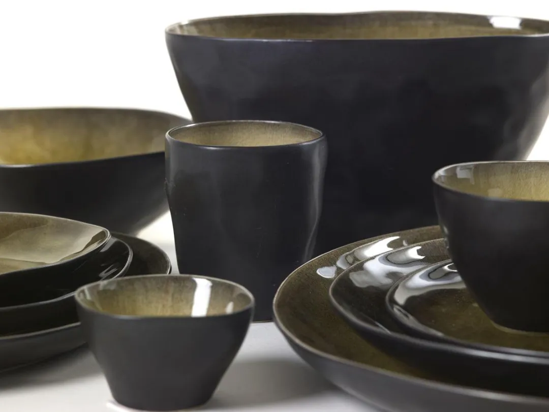 Serax Pure Kop Ø8cm Keramiek - Groen