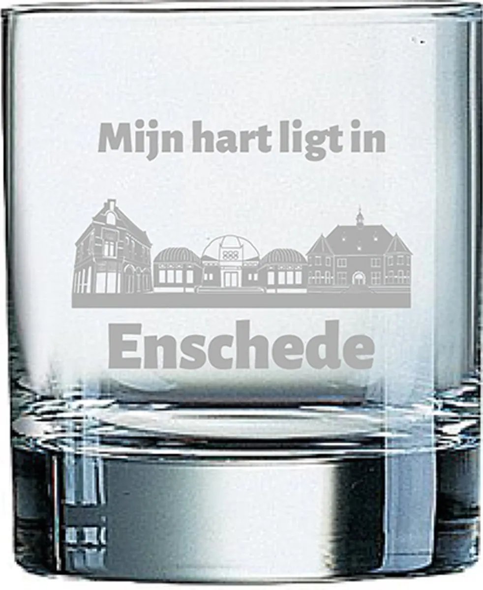 Arcoroc Enschede Gegraveerd Whiskeyglas 20cl