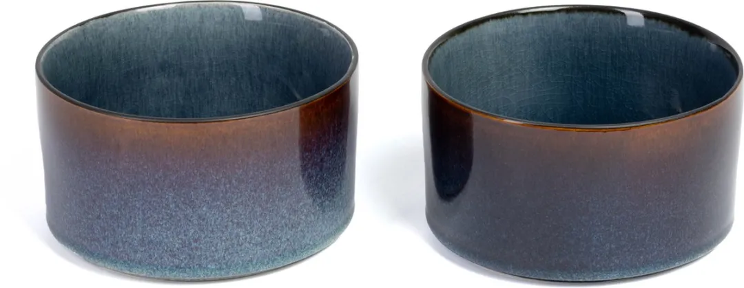 Cosy&Trendy Quintana Kom - Ø14cm Blauw