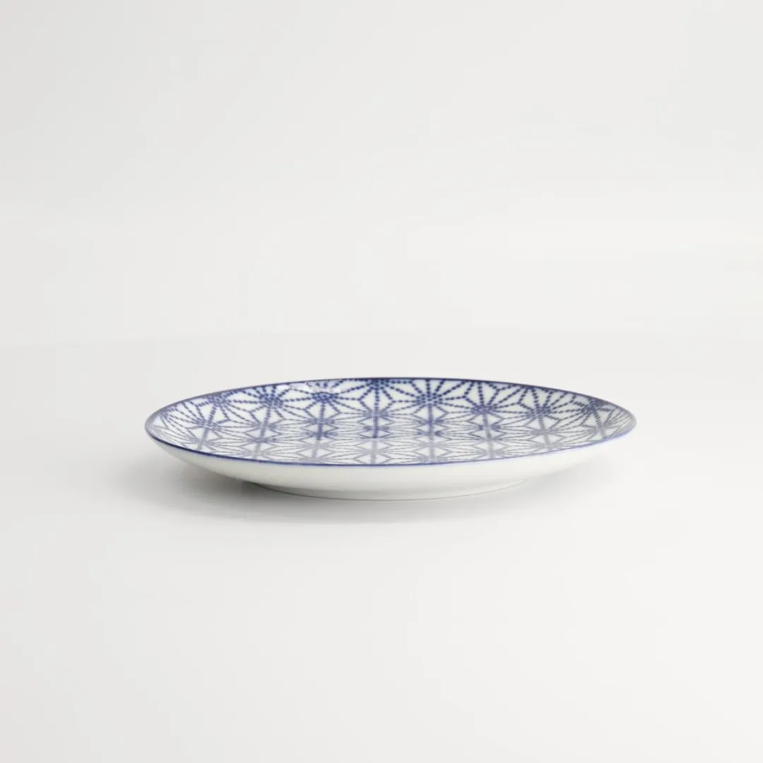 Tokyo Design Studio Gebaksbord Lotus Nippon Blue - 16cm