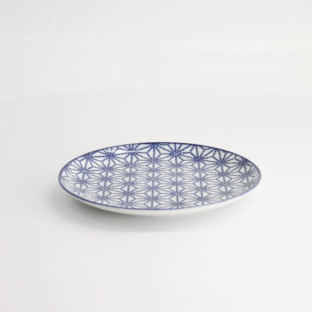 Tokyo Design Studio Gebaksbord Lotus Nippon Blue - 16cm