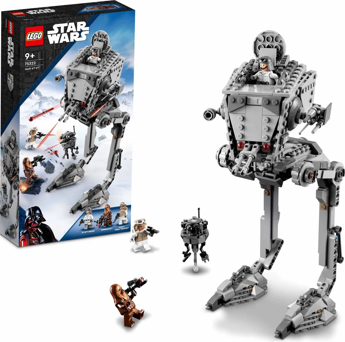 LEGO Star Wars Hoth AT-ST 75322 - 586 Stukken