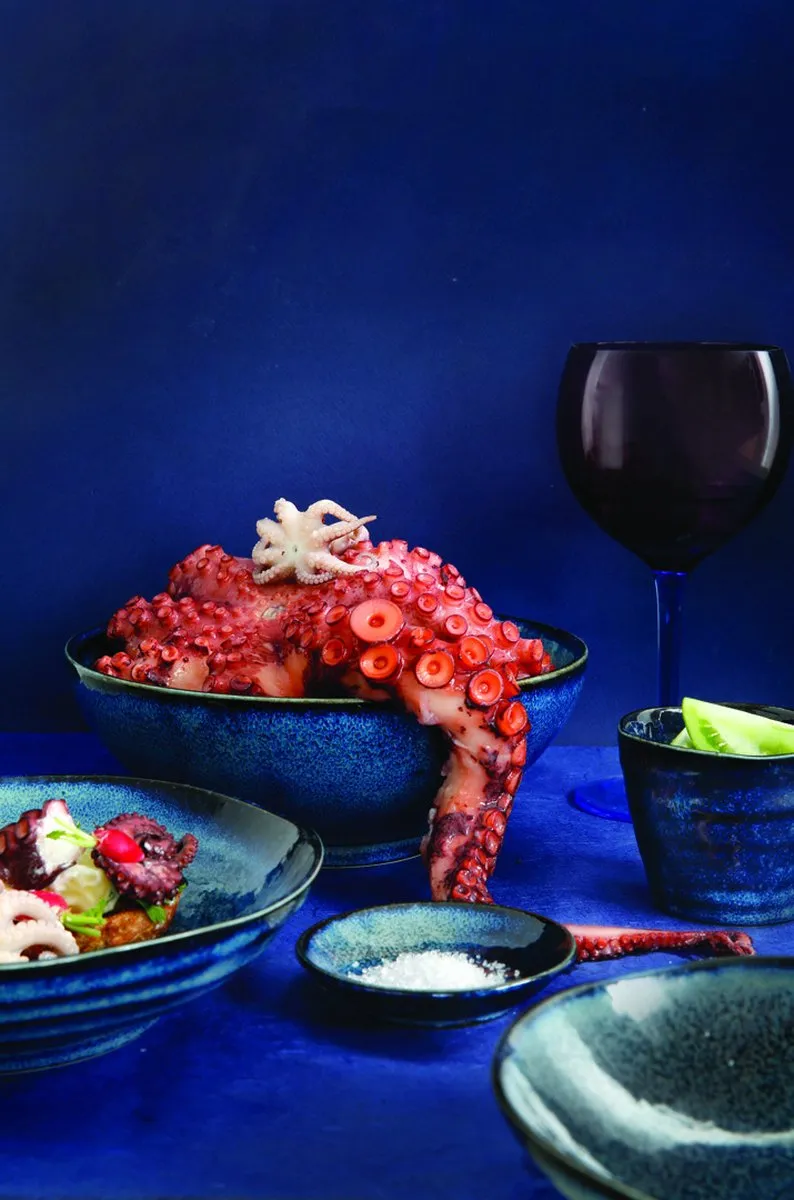 Tokyo Design Studio Cobalt Blue Mini Plate 100ml