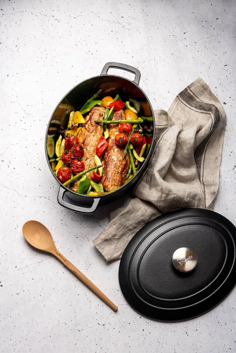 Cosy&Trendy Fontestic Braadpan 6L - Zwart
