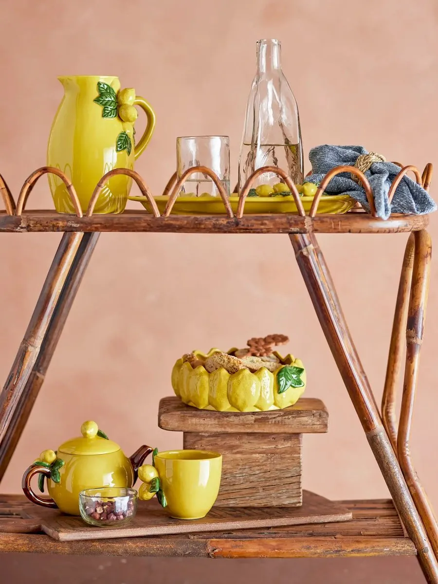 Bloomingville Schaal Aardewerk Limone - Ø21cm