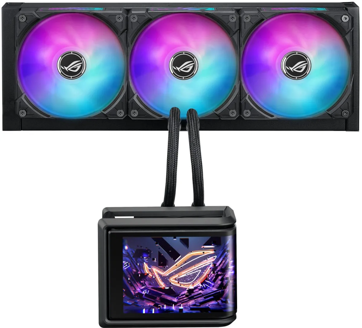 ASUS ROG Ryuo IV SLC 360 ARGB Processor Koeler - 3x 12cm - Zwart