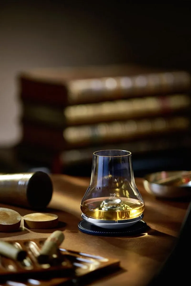 Peugeot Les Impitoyables N°5 Whiskyglas - 29cl - Mondgeblazen - Zwart