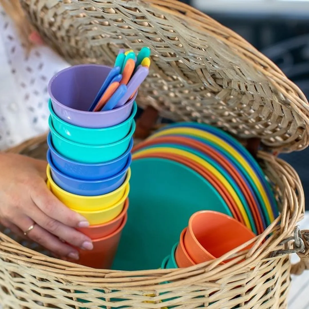 Koziol Nora Strong Lollipop Serviesset 16-delig - 4 Personen - Gemengd