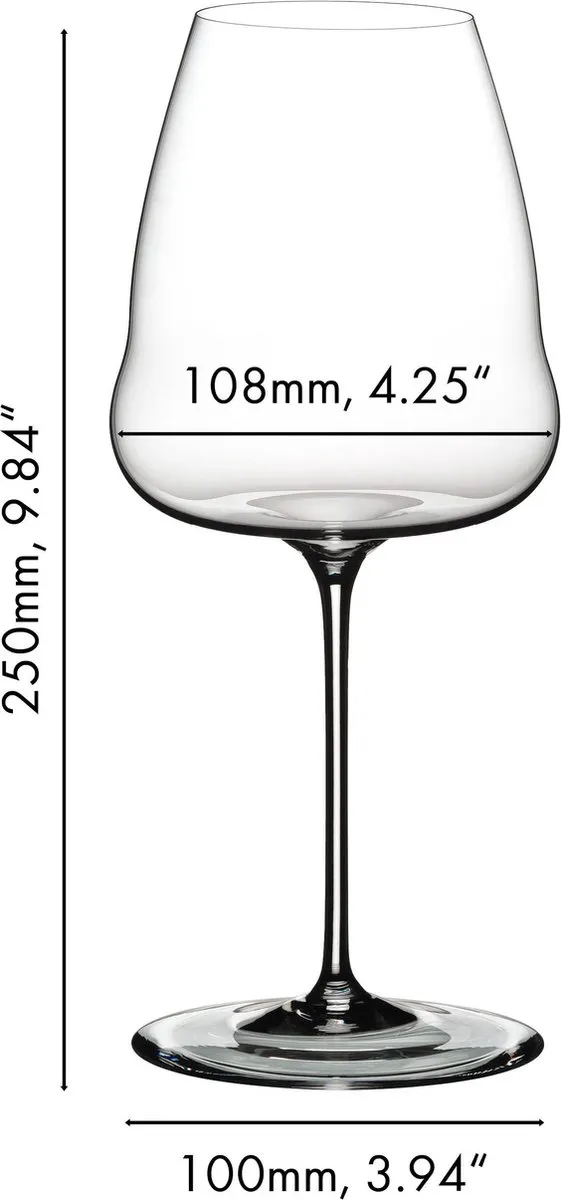 Riedel Winewings Champagneglas 742ml - Transparant