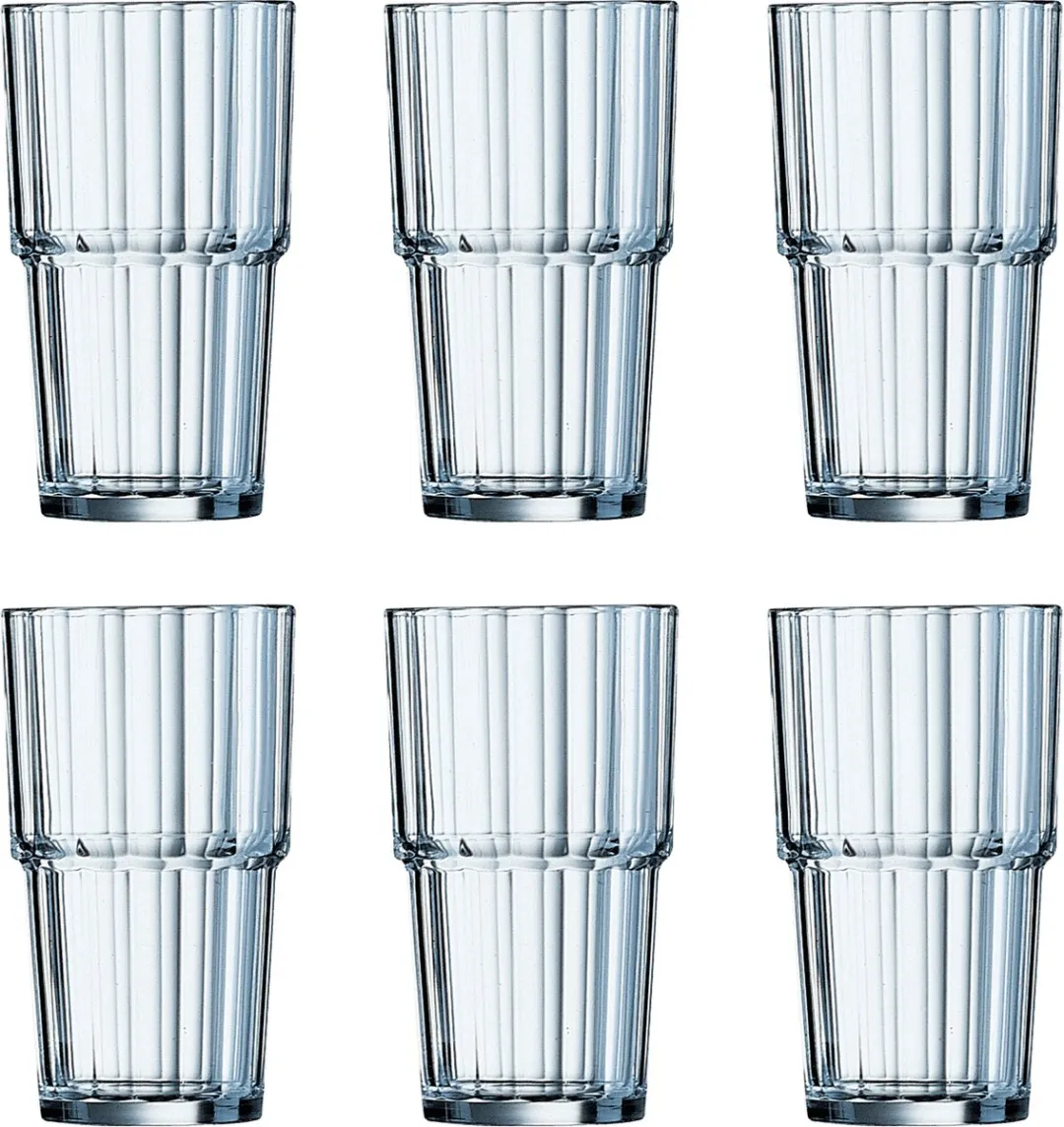 Arcoroc Norvege Longdrinkglas 0.27L - 6 Stuks