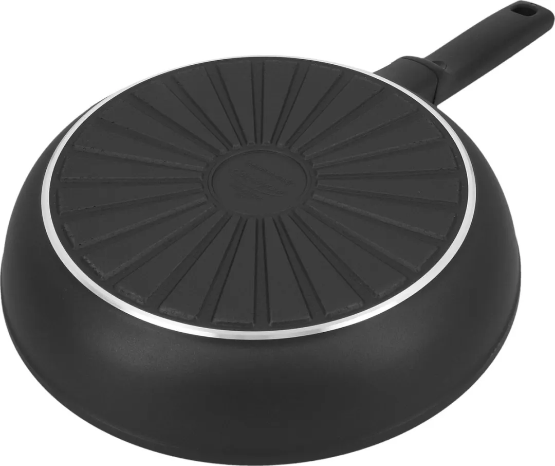 Demeyere Alu Comfort 3 Koekenpanset 24/28cm - Zwart