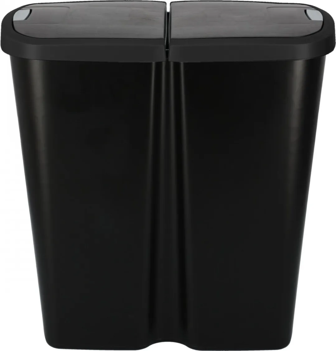 Prosperplast Keden Compacta Q DUO Prullenbak 45L - Zwart