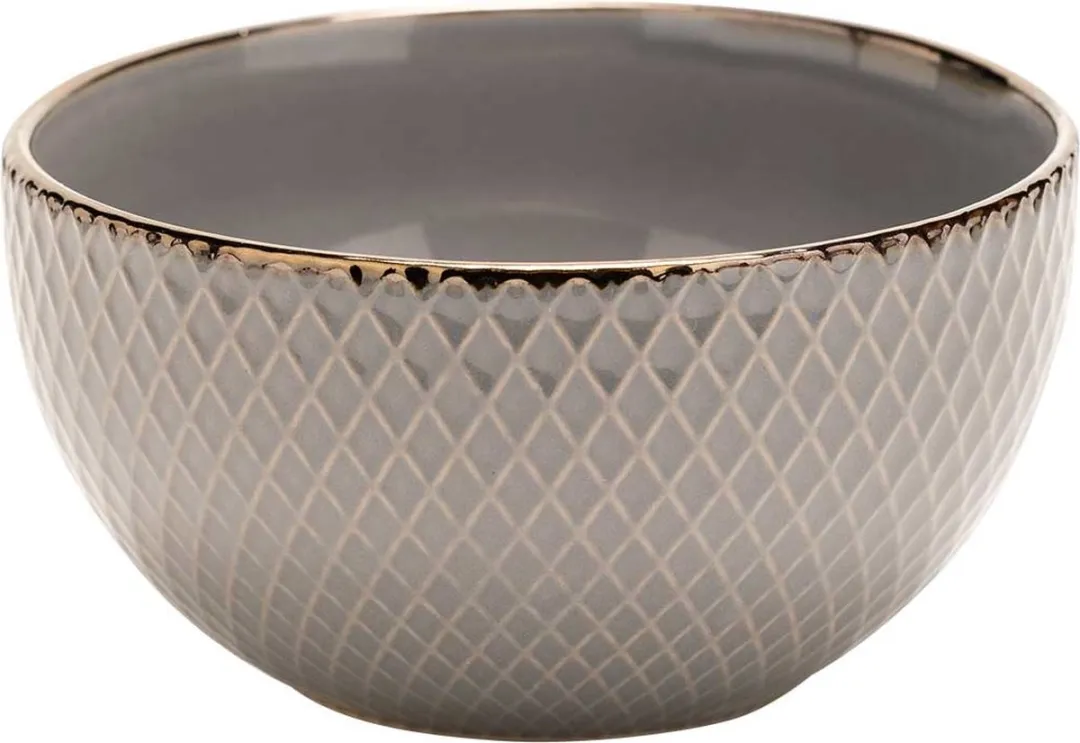Cosy&Trendy Ravenna Grey Bowl 65cl