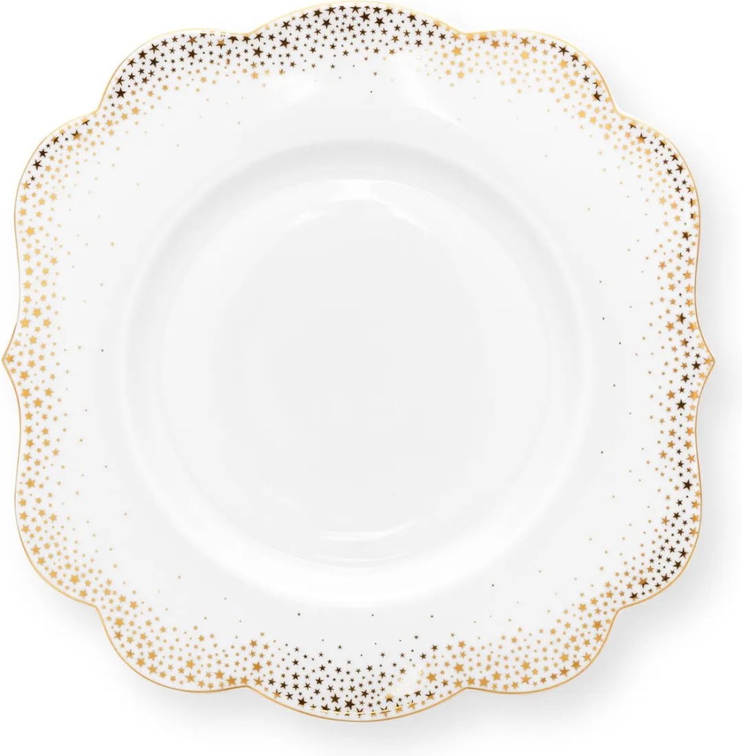 Pip Studio Royal Winter White Ontbijtbord 23.5cm