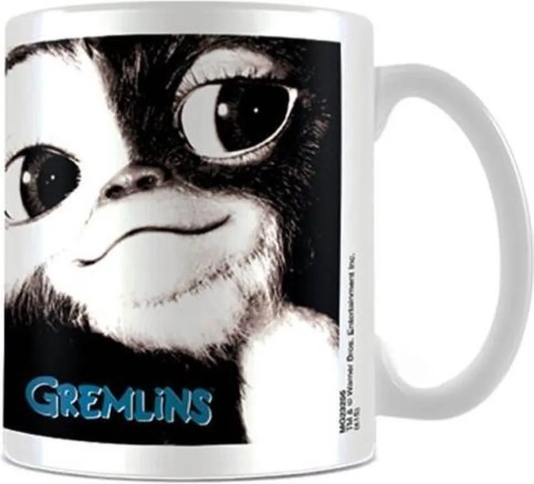 Warner Bros. Gremlins Gizmo Mok - 320ml - Zwart/Wit