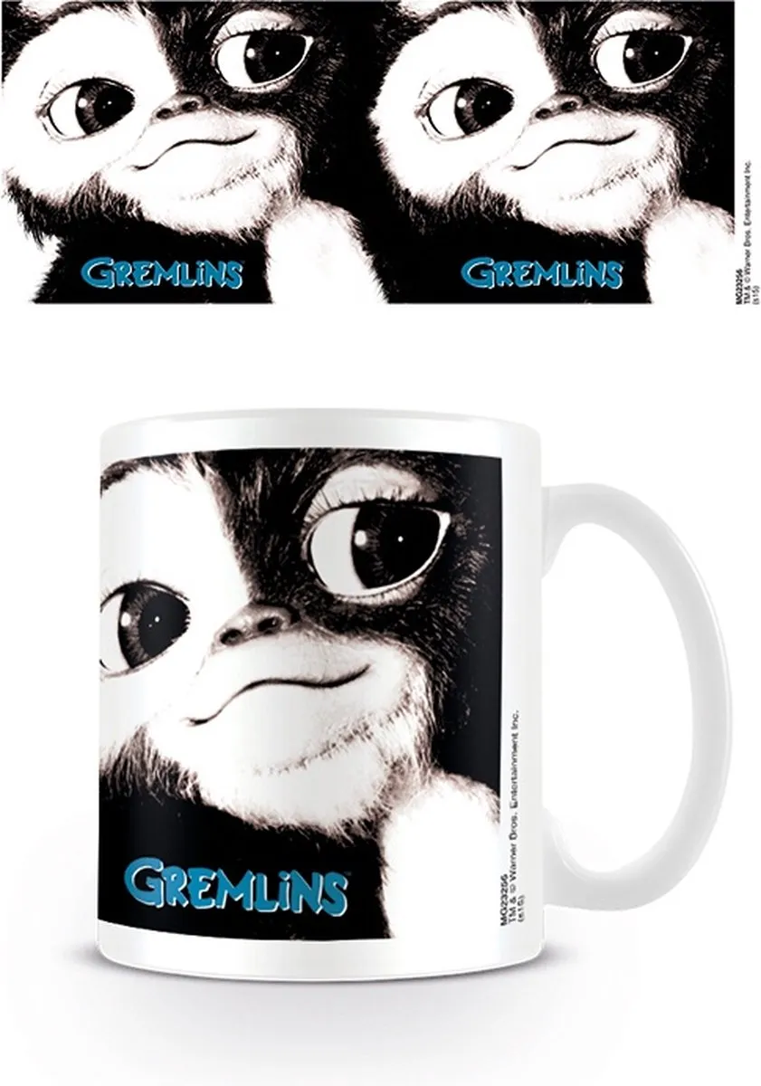 Warner Bros. Gremlins Gizmo Mok - 320ml - Zwart/Wit - afbeelding 6 van 6