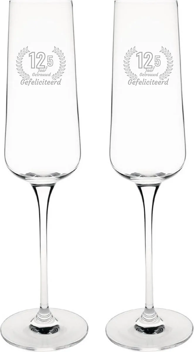 Olympia Gefeliciteerd Champagneglazen Set