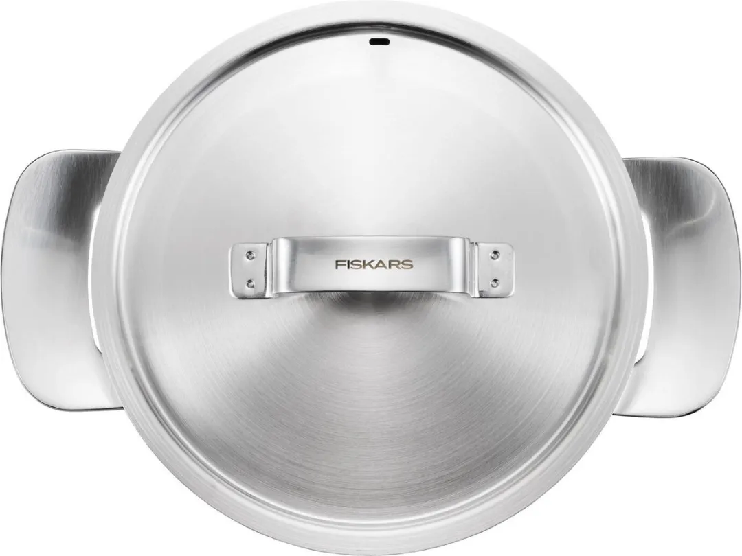 Fiskars All Steel Kookpan 3L - RVS - afbeelding 2 van 6