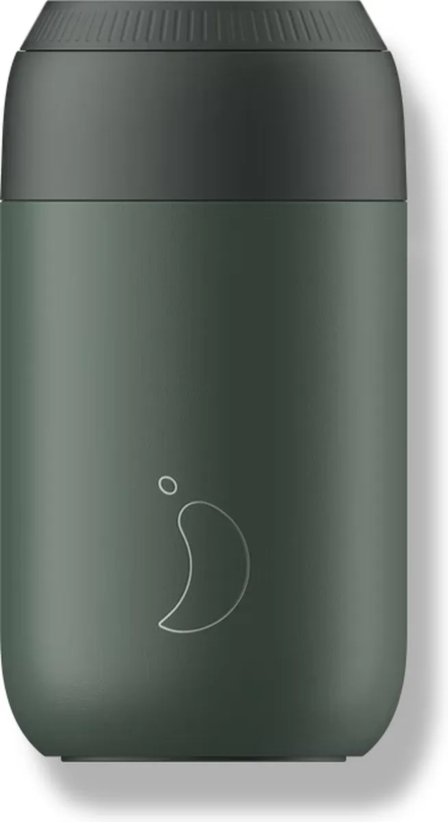 Chillys Series 2 Coffee Cup 340ml - Pine Green - afbeelding 6 van 6