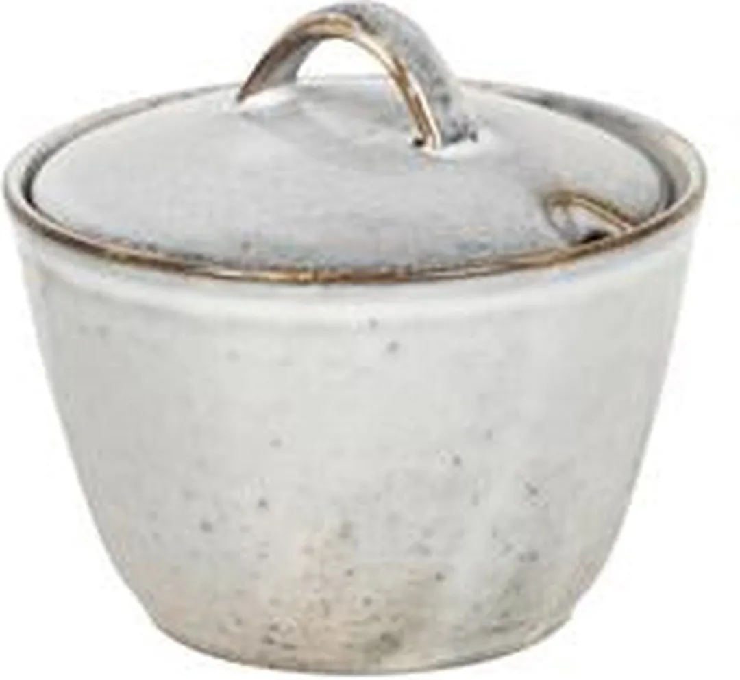 Broste Copenhagen Suikerpot Nordic Sand - 10.5cm