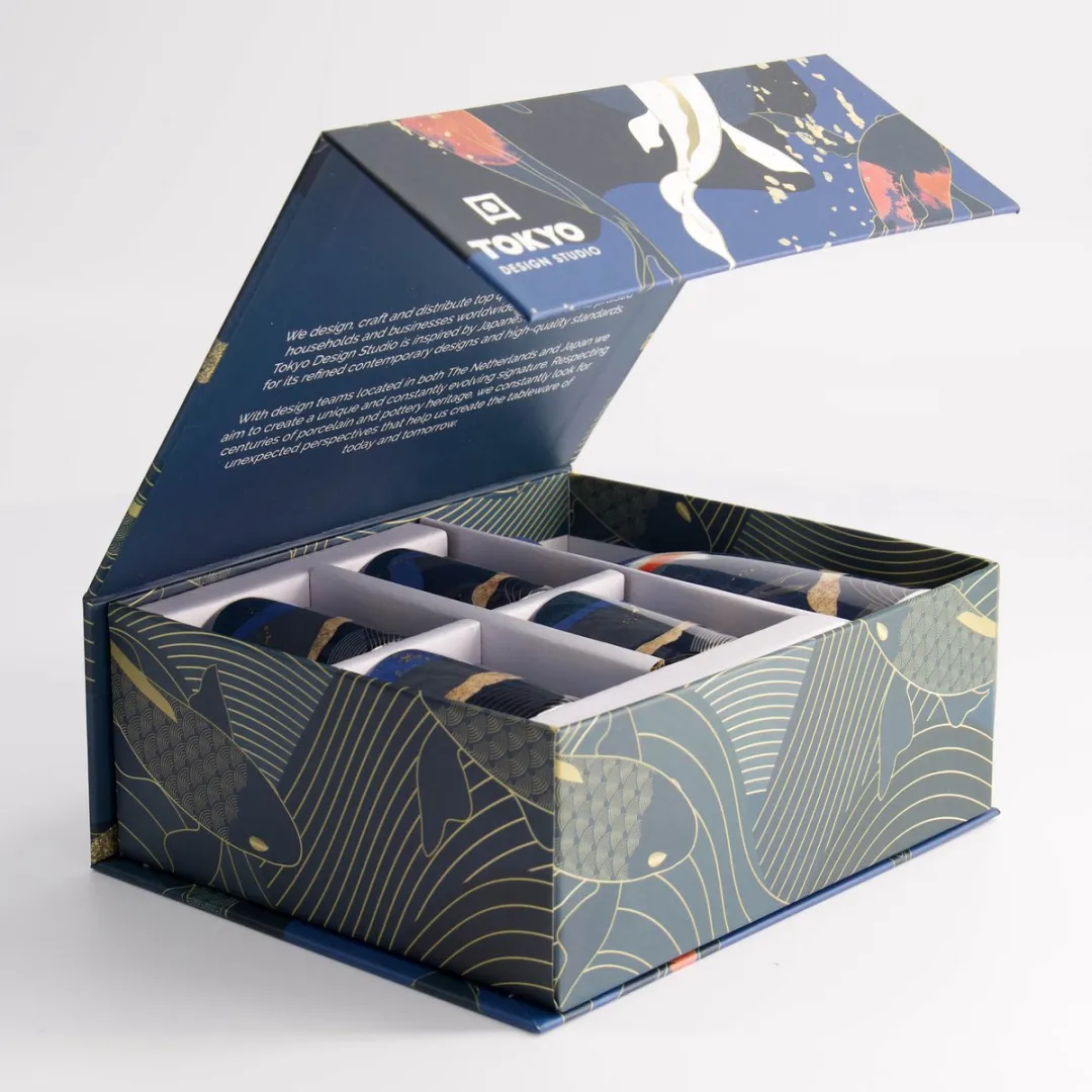 Tokyo Design Studio Kawaii Sake Set 21774 - Blauw